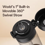 BobaMate® 25 oz Reusable Boba Cup & Tumbler with Lid, Straw, & Handle – Iced Coffee, Smoothie, Iced Matcha Cup – Spill-Proof, Shatter-Resistant, BPA-Free – Honeydew