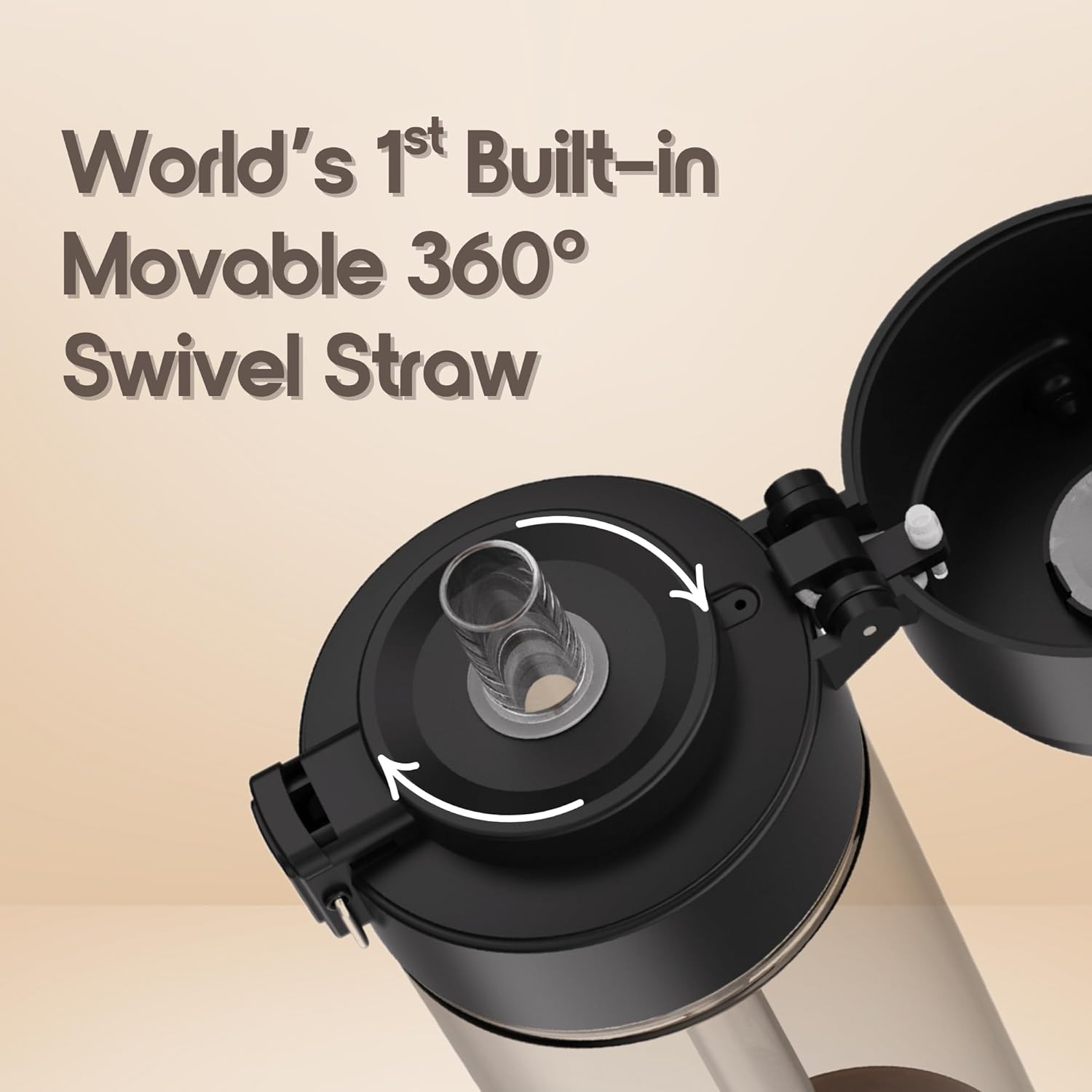 BobaMate® 25 oz Reusable Boba Cup & Tumbler with Lid, Straw, & Handle – Iced Coffee, Smoothie, Iced Matcha Cup – Spill-Proof, Shatter-Resistant, BPA-Free – Honeydew