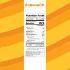 Flourish Protein Pancake & Waffle Mix, with Whey Protein & Flax Seed, No Added Sugar, High in Protein & Fiber - Just Add Water - Buttermilk Flavour, 430g (3 Pack) - Made in Canada