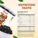 Fanale Brown Sugar Popping Boba Pearls, Vegan, Non GMO, Gluten Free, Fat Free, Perfect for Bubble Tea, Smoothies, Ice Cream, Desserts, and Beverages.