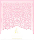 Cake Decorating Stencil for Tall Buttercream Cake, Royal Icing, Ganache, Paint, Airbrush (ALETTE)