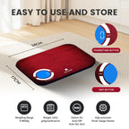 EILISON Smart Kitchen Food Scale with Bluetooth App, High-Precision Digital Food Scale for Baking, Cooking & Diet, 24 Nutrients with Macro Keto Calorie Cooking, Grams, 5g-8000g Capacity (Red)