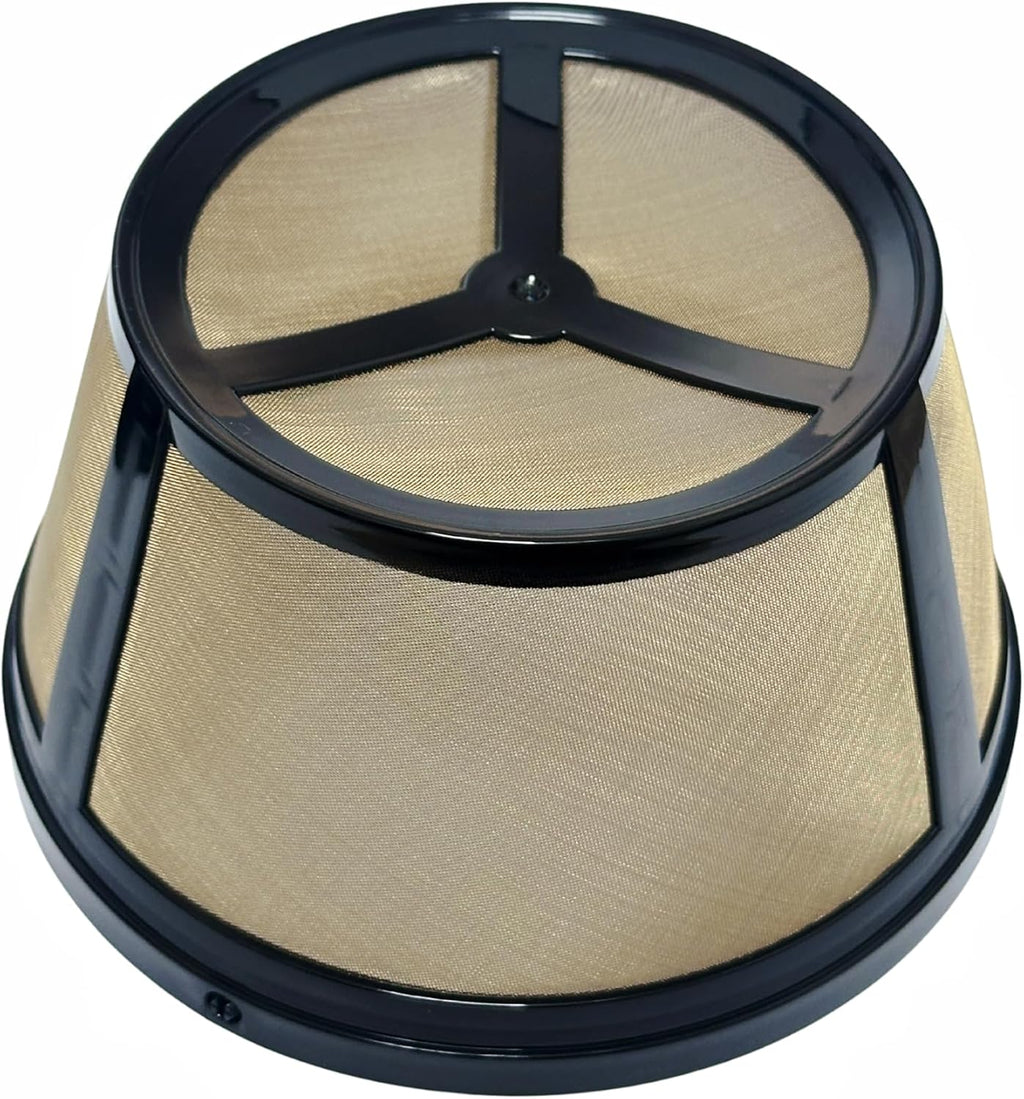 Reusable Coffee Filters for 4-6 Cup Coffee Makers - BPA Free, Fits Mr. Coffee, Black+Decker, Walmart Mainstays & Most 4-6 Cup Basket-Style Brewers (1-Pack)