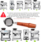 54mm Espresso Tamper Kit for Breville Machines Includes Tamping Station, Bottomless Portafilter, Spring Tamper, Distribution Tool and WDT Distributor