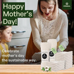 20 Pack Reusable Paper Towels Washable - Nature Friendly - Organic Cotton Alternative - Thick, Strong, Paperless Kitchen Dish Cloths - Reusable Napkins - Dish Towels - Cloth Napkin - Kitchen Towels