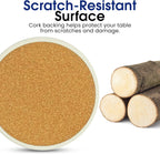 Ocean Coastal Theme Round Coasters Set of 6 - Abosrbent Ceramic Coasters with Metal Stand for Drinks, Beer, Coffee, Non-Slip Cork Back for Tabletop Protection, 4 Inches (Sand)