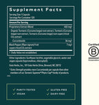 Gaia Herbs Turmeric Supreme Extra Strength - Supports Occasional Swelling from Normal Wear & Tear - with Turmeric Curcumin & Black Pepper - 120 Vegan Liquid Phyto-Capsules (Up to 120-Day Supply)