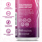 Yerbaé Energy Beverage - Black Cherry Pineapple, 0 Sugar, 0 Calories, 0 Carbs. Yerbae is Energized by Yerba Mate, Plant-Based, Healthy Alternative to Sugary Drinks, 16oz cans (12 Pack)