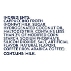 Gevalia Frothy 2-Step Artificially Flavored Cappuccino Espresso Style K‐Cup Coffee Pods & Froth Packets Kit, 6 ct. Box