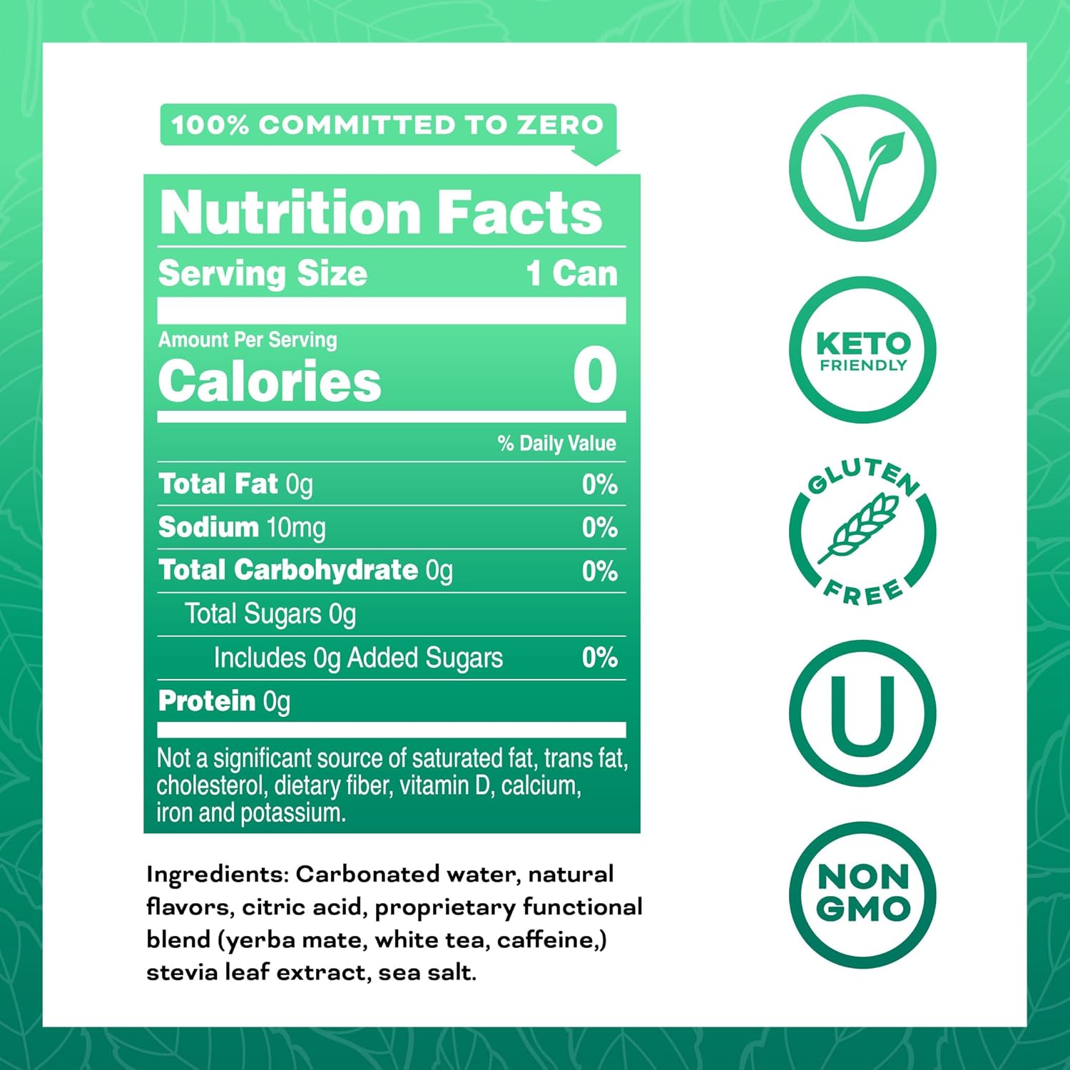 Yerbaé Variety Flex Pack, Functional Energy Drink - 0 Sugar, 0 Calories, 0 Carbs. Yerbae is Energized by Yerba Mate, Plant-Based, Healthy Alternative to Sugary Energy Beverages, 16oz cans (12 Pack)