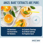 Pure Valencia Orange Extract 5X - Natural Essence for Beverage Formulations, Bulk Manufacturing, Professional Food Developers - Kosher Certified, Vegan, Gluten-Free, Keto Friendly (1 Gallon)