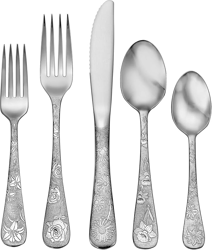 Liberty Tabletop American Garden 20pc Set Service For 4 proudly MADE IN USA