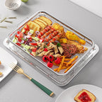 Air Fryer Basket for Oven, OPENICE 15.6" x 11.6" Large Air Fryer Tray and Pan with 30PCS Parchment Papers, Stainless Steel Oven Air Fryer Basket and Tray for Baking Grilling