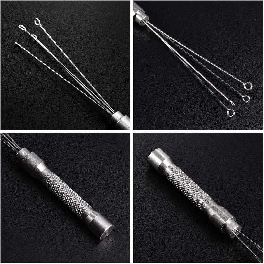 Espresso Coffee Stirrer, MATOW Stainless Steel Mini Whisk for Espresso Stirring Distribution – Professional Coffee Powder Stirring Tool