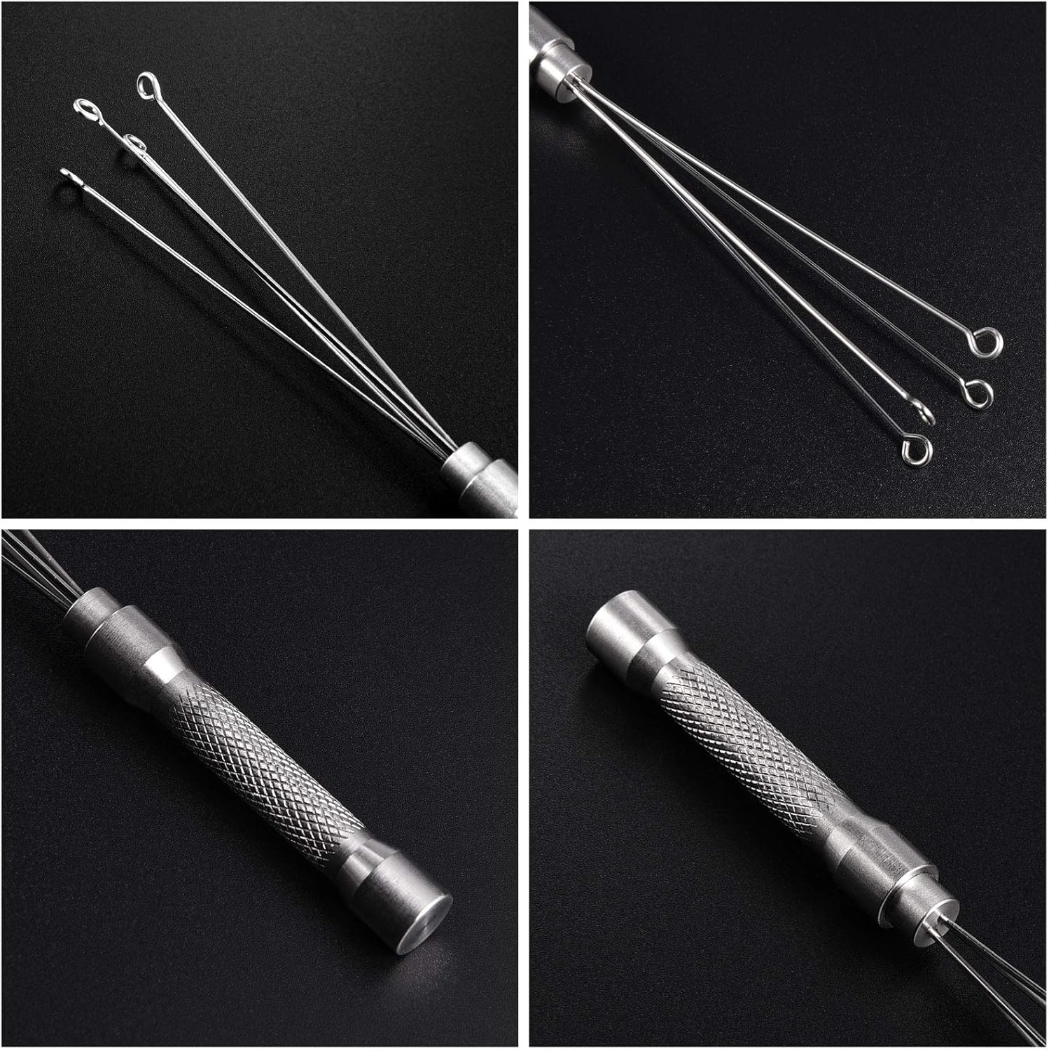 Espresso Coffee Stirrer, MATOW Stainless Steel Mini Whisk for Espresso Stirring Distribution – Professional Coffee Powder Stirring Tool
