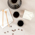 Restaurantware-Forma Professional 3.4 oz Double Wall Shot Glasses, 2 Insulated Espresso Cups - Dishwashable, Reusable, Clear Glass Coffee Cups, Freezable, For Hot Or Cold Beverages