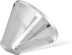 Reusable #4 Cone Coffee Filters for Ninja Dual Brew Pro Coffee Makers,Compatible with Ninja CFP301 CFP201,8-12 Cup Stainless Steel Basket (1*Stainless Steel)