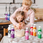 Orange Gel Food Coloring 4.5 oz Professional Grade Orange Food Dye Concentrated Gel Food Coloring for Icing Baking Cake Decorating Cookie