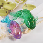 2 Pack Fish Resin Mold - Animal Resin Casting Silicone Molds for Home Decor & Candle Making Wave Spiral Mold