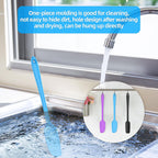 Slim Silicone Spatula Set, 5 Piece Food Grade Rubber Spatulas for Baking, Cooking, and Mixing High Heat Resistant Non Stick Dishwasher Safe BPA-Free (Multicolor)