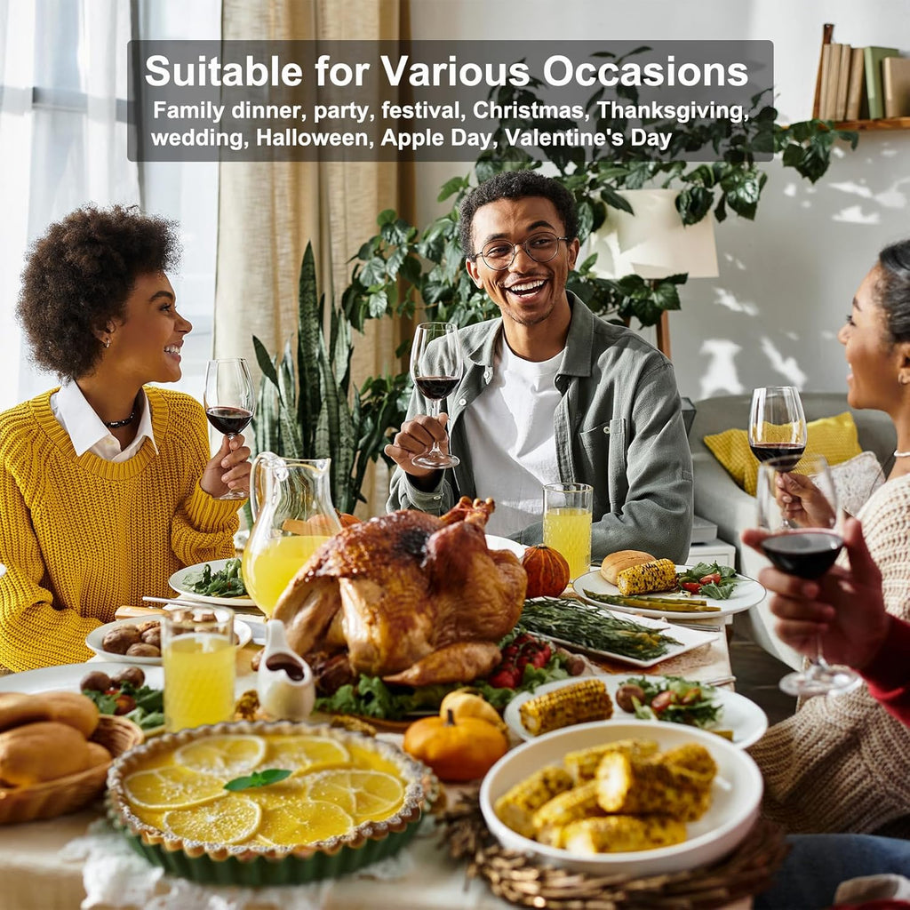 11 & 9 Inch Round Tart Pans with 2Pcs 4'' Mini Pans. Removable Bottom, Non-Stick Coating, Rugged Carbon Steel for Tart Quiche Pie Making. Gift for Christmas Thanksgiving Party Festival Family