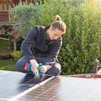 Kebada W1 Work Gloves for Men and Women, 12 Pairs Touchscreen Safety Gloves with Grip, PU-Coated, Ideal for Light & Medium Duty Tasks, White, X-Large