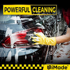 Microfiber Cleaning Cloth, 100 Pack Microfiber Towels for Cars Commercial Grade Work Rags Bulk Detailing Cloth for Automotive Bar Mechanic Restaurant Garage Housekeeping, 11.5"x 11.5", Black