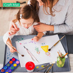 TRZZ Silicone Waterproof Under Sink Mat 34" x 19", Drip Tray and Cabinet Liner for Kitchen and Bathroom, Prevents Water Damage and Organizes Cabinets (Grey)