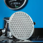 58mm Espresso Puck Screen for Portafilter Basket - Premium Stainless Steel Espresso Mesh Disk Screen Plate Ultra-Thin Design Coffee Filter (58.35mm, Silver)