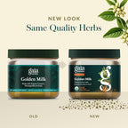 Gaia Herbs Golden Milk Supplement Powder - Made with Organic Turmeric Curcumin, Black Pepper, Ashwagandha, Dates, Cardamom, and Vanilla for an Ayurvedic Cup of Natural Calm - 4.3 Oz (35-Day Supply)