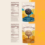 Autumn Sons Baking Co. Gluten Free Double Chocolate Chunk & Oatmeal Cinnamon Cookie Mix Combo Pack. Vegan Plant Based Baking Mix. Free From 11 Common Allergens. 9.3 oz (Pack of 2)