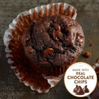 Krusteaz Muffin Mix, Double Chocolate Muffin Mix, Made with Real Chocolate Chips & No Artificial Flavors, Colors or Preservatives, 20 Ounce Box (Pack of 4)