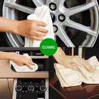 Dish Cloths Cotton| Kitchen Wash Cloth | Shop Towels Absorbent and Lint Free Flour Sack| Dishcloths for Kitchen Washing Dishes| Thick Absorbent Quick Dry Dish Rags | 12 Pack 13"x13" Natural