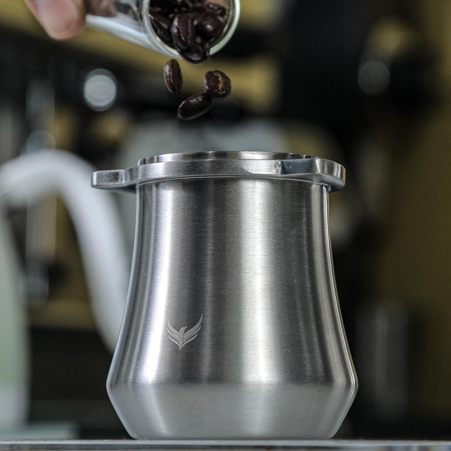 Espresso Accessory Kit for Breville - Tamping Station, Stainless Steel Dosing Cup, Bottomless Portafilter, Distribution Tool, 30lb Tamper