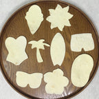 Beach Cookie Cutter Set-9 Piece-Flip Flop, Sunglasses, Sun, Ice Cream, Palm Tree, Bathing Suit, Tropical Flower, Surfboard-Diswasher Safe-Summer Cookie Cutters Shapes for baking