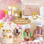 16 Pcs Dog Cookie Cutters with Plunger Stamps Set 3D Puppy Bone Shape Biscuit Cutter Funny Cartoon Cookie Stamps Stamped Embossed Dog Cookie Cutters for Treats DIY Cookie Cake Baking Supplies