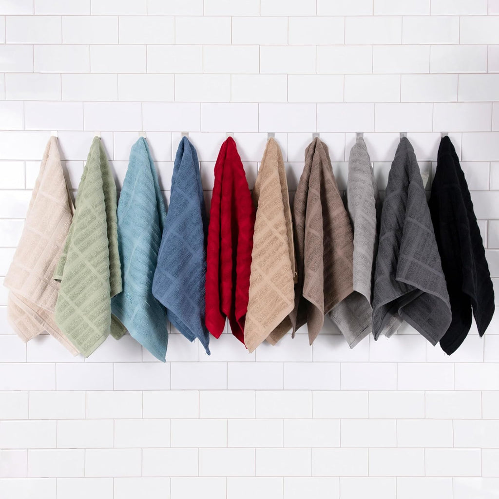 All-Clad Solid Kitchen Towel: Highly Absorbent, Super Soft Long Lasting - 100% Cotton, 17"x30" Tea Towel for Cleaning & Drying Dishes, Pans, Glassware, or Countertops, (1-Pack), Pewter