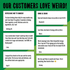 Drink Weird Organic Mystical Mint Yerba Mate – 16oz Cans, 160mg Organic Caffeine, Pack of 12 – Grateful Dead Collab, Clean Energy Drink Alternative