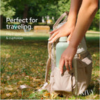 KIVY Stainless Steel Insulated Water Bottle 32oz [LEAK PROOF] - Insulated Stainless Steel Water Bottle - Thermo Flask Drinking Bottle - BPA Free Water Bottle