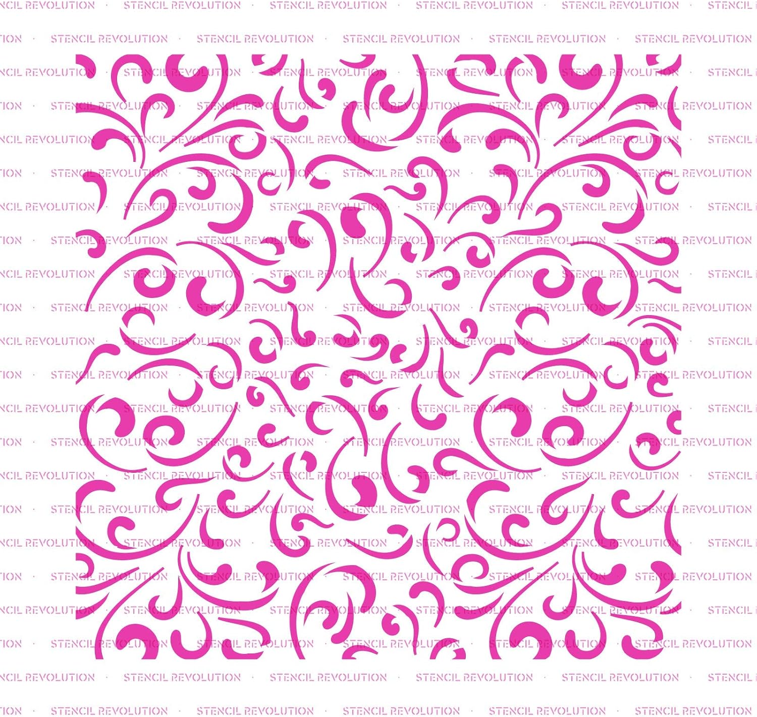 Fancy Pattern Cookie Stencil - Sugar Cookie Stencil, Cookie Decorating, Cooking Stencil, Airbrush Stencil, Airbrush Pattern