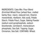 Bob's Red Mill Cinnamon Swirl Coffee Cake Baking Mix - 18.5 oz Bag (Pack of 4), Simple Clean Ingredients, Homemade Taste, Non-GMO