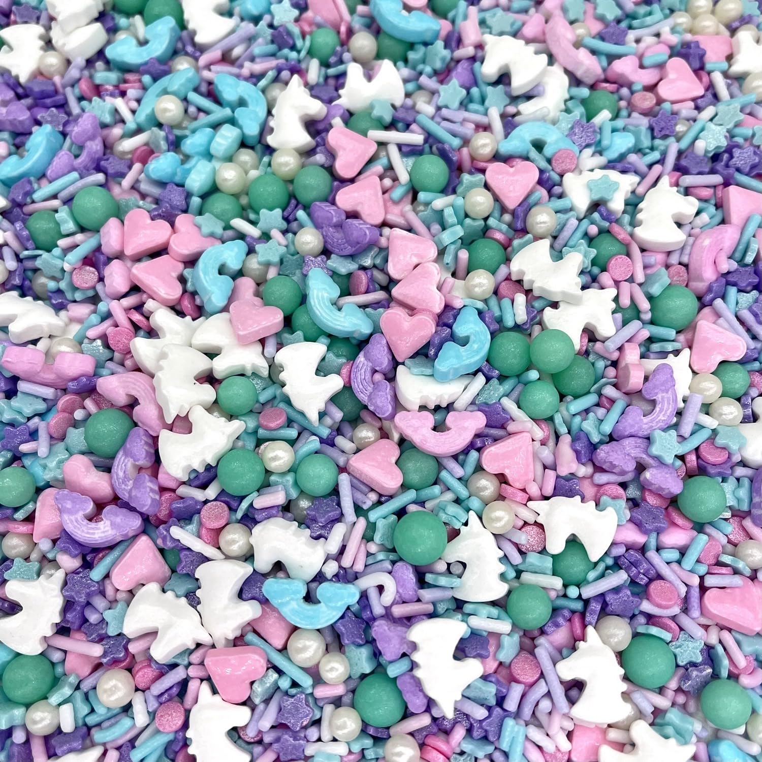 Manvscakes, pink sprinkles, valentines, cake sprinkles, gluten free, cookies, chocolate, fondant, princess topping, ice cream, edible, dessert decoration (Pink Blue)