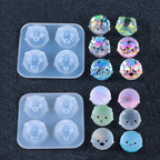 Resin Casting Silicone Mold for Candle Making, Home Decor, 3D Animal and Clay - Resin Making Molds