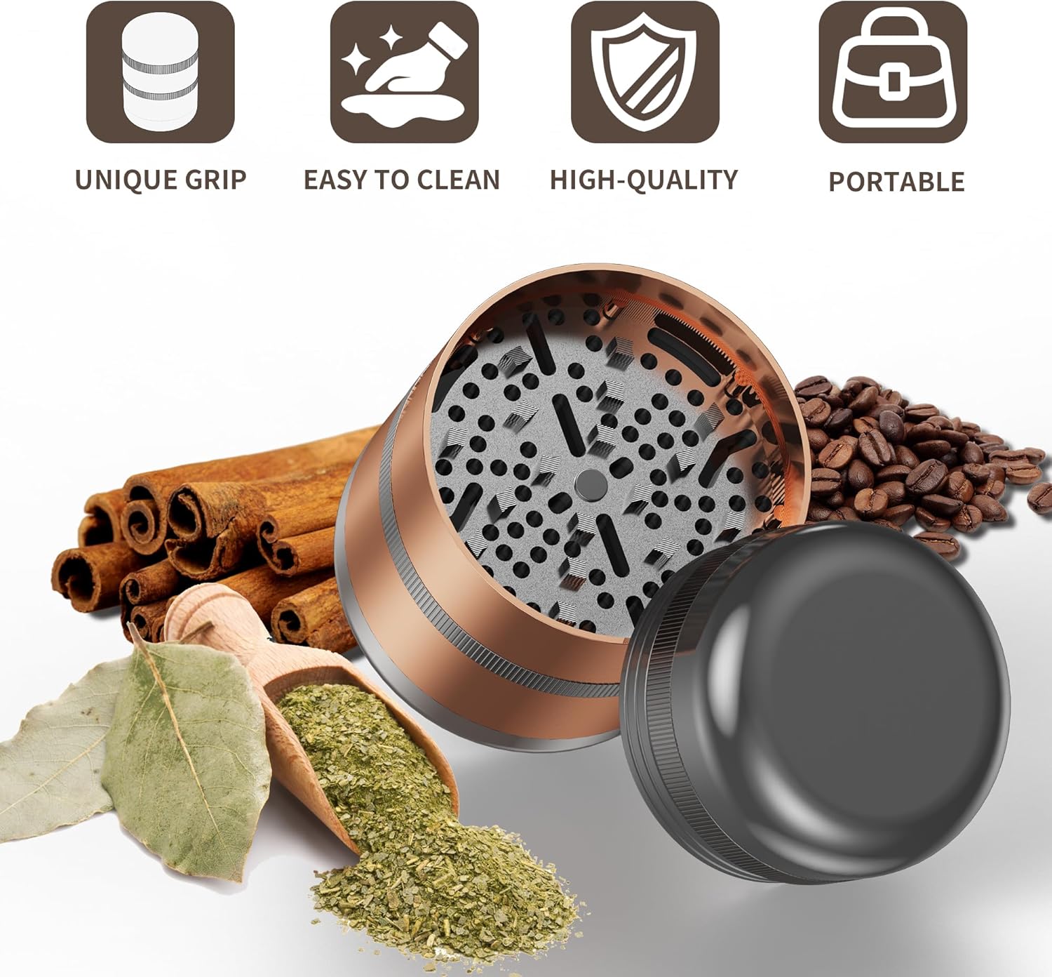 Grinder, 2.5 Inch Manual Grinder