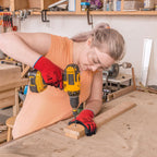 KAYGO Safety Work Gloves PU Coated for women, 12 Pairs Seamless Knit Glove with Polyurethane Coated Smooth Grip on Palm and Fingers, Ideal for General Duty Work, KG11P (Small, Red)