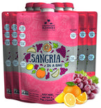 Lt. Blender's Sangria in a Bag – Wine Slushie Mixes - Each Bag Makes 1/2 Gallon of Frozen Red Sangria Mix – Non-GMO Wine Freezer Mix - Make with Wine, Liquor or as a Mocktail - (Pack of 5)