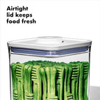 OXO Good Grips Pet POP Container – 2.8 Qt/2.6 L |Ideal for up to 3lbs of Dog Food or 2lbs of Cat Food | Airtight Dog and Cat Food Storage Container | BPA Free