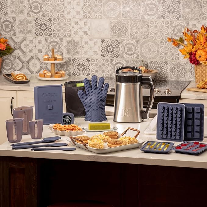 Magical Butter MB2E Pro Bundle – Infuser Machine with DecarBox, 8 mL Gummy Mold & Measuring Cups for Oils, Butters & Homemade Gummies