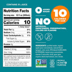 ZYN Turmeric Wellness Drink (6 Pack), Lemon Ginger Flavored Turmeric Curcumin Drink with Black Pepper, No Added Sugar, Low Carb & Low Calorie Drink, Clean Alternative