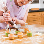 Gyufise 24Pcs 90th Birthday Cupcake Toppers Glitter Cheers to 90 Fabulous Ninety Vintage 1935 Cupcake Picks 90th Birthday Wedding Anniversary Party Cake Decorations Supplies Silver